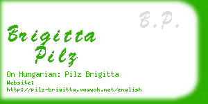 brigitta pilz business card